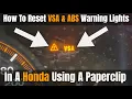 Download Lagu Honda VSA \u0026 ABS Warning Reset - Simple DIY