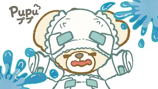 【ププのアニメ】オムツ仮面参上！