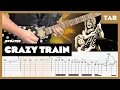 Download Lagu Ozzy Osbourne - Crazy Train - Guitar Tab | Lesson | Cover | Tutorial | Remake