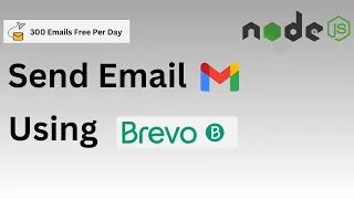 How to Send Emails with Brevo in Node js Send Email using NodeJs