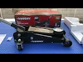 Husky 3 Ton Garage Jack Unboxing