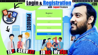 Registration form using JSP and Servlet JDBC MySQL Database Example