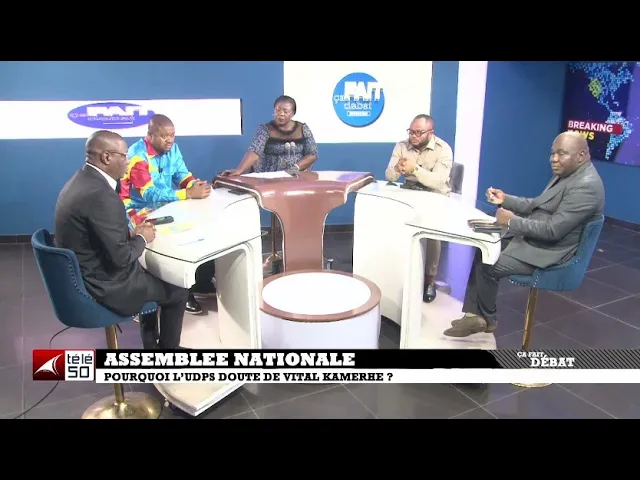 Download MP3 Ça FAIT DEBAT : ASSEMBLEE NATIONALE : POURQUOI L'UDPS DOUTE DE VITAL KAMERHE ?