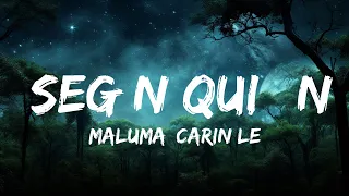 playlist maluma carin leon seg n qui n letra lyrics vibe song