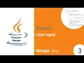 Mengambil User Input pada Java dengan Scanner Belajar Java