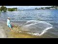Catching Fish With a Big Cast Net for Our Dangerous Pets Celebrity Guest Travel Vog