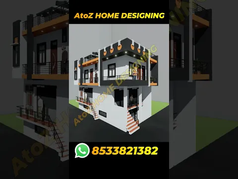 Corner Shop With House Design#house #home #shorts #song #construction #interiordesign #youtubeshorts