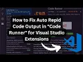 Code Runner Running Setup in VS Code Extension