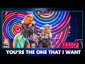 Lagu Foxy Lady \u0026 Wolf - ‘You’re The One That I Want’ | The Masked Singer | seizoen 3 | VTM