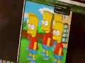 Homer Let the Barts Out but it was made before AI