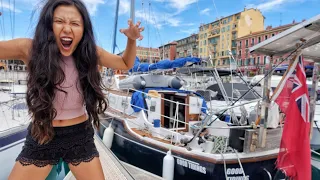 Living Like SAVAGES Among BILLIONAIRES. Super Budget Boat Life | Wildlings Sailing