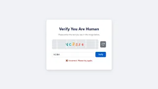 Stop Bots Create a Custom Text Captcha with HTML CSS JavaScript