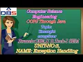 DBS - Uncaught exceptions Multiple caught clauses UNIT-3 EXCEPTION HANDLING CSE II YEAR-1st SEM JAVA