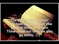Download Lagu Surah Al Fatiha - Saad Al Ghamdi