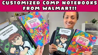 CUSTOMIZED COMPOSITION NOTEBOOK COVERS WALMART NOTEBOOKS CUSTOMIZED IN CANVA