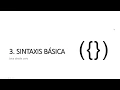 Curso Programacion JAVA DESDE CERO - Sintaxis basica Parte 1 Hola Mundo