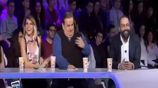 علي الديك يرد على سلام الزعتري بعد جملة النظام باع الجولان من حلقة منا وجر 