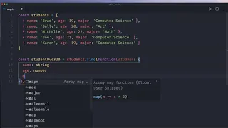 ES6 TypeScript Find Method