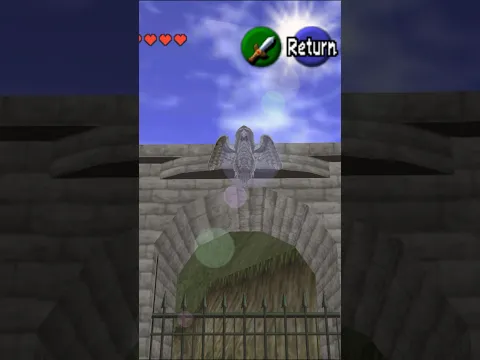 What Does This Statue Even Do? #zelda Ocarina of time #oot