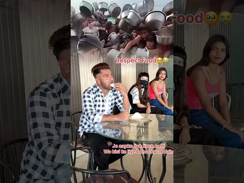 Respect food😭 #Sameerdiwan #islamicshorts #respect #food #emotional #sad #viralvideo #youtubeshorts
