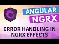29 Implement Error handling in ngrx effects and show error message when API fails - Angular NGRX