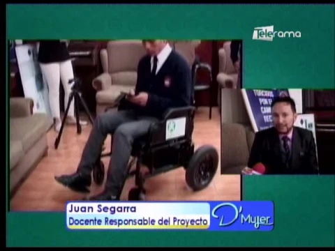 Silla de ruedas robótica creada por estudiantes