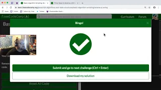 Basic Algorithm Scripting on freeCodeCamp org