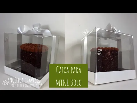 Download MP3 Caixa para Mini bolo - Angélica Chaves