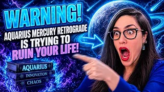 Aquarius, Mercury Retrograde Is Trying To Ruin You | October-November Tarot Reading