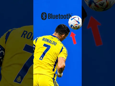 Was Ronaldoβs goal a Bluetooth goal? π€ #shorts