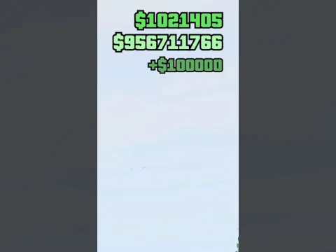 Como Conseguir 100 MILLONES en GTA 5 Online #shorts