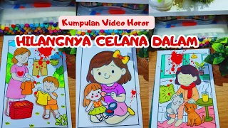 Hilangnya Dalaman Wanita //Mewarnai Gambar Sambil Bercerita #cerita bergambar #art #drawing 