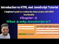 HTML JavaScript Tutorial - Part 2 Beginners Guide