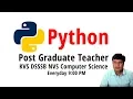 PGT Computer Science Python Programming Introduction class 01