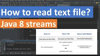 How to read a text file in Java with Streams