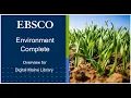 Digital Maine Library - EBSCO Environment Complete