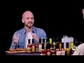 Matt Damon Sweats From His Scalp While Eating Spicy Wings | Hot Ones