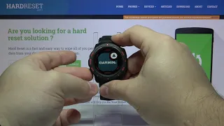 Service Menu in GARMIN Instinct Esports - How to Open Use Close Service Mode