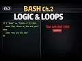 Variables Loops in Bash - Your Script Starts Making Decisions Ch 2