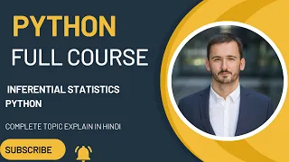 Inferential statistics in Python Python complete tutorial Data science Data Analytics Tutorial