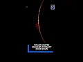 Solar Eclipse reaches totality over Spain