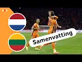 ✅ Nederland plaatst zich voor WK 2026 na simpele zege | Samenvatting Nederland - Litouwen