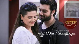 aaj din chadheya unplugged kasam tere pyaar ki sharad malhotra kratika sengar colors tv