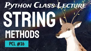 PCL-16 String Methods In Python Complete Python Tutorial For Absolute Beginners