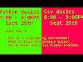 Programming Essentials Workshop