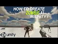 How To Create ZOMBIE AI In Unity Unity Horror Game AI