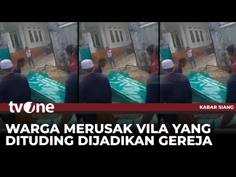 Dituding jadi Tempat Ibadah, Vila Dirusak Warga, Dedi Mulyadi Datangi TKP