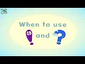 Nessy Writing Strategy When to Use a Question Mark When to Use an Exclamation Point