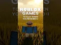 Roblox games to play when bored