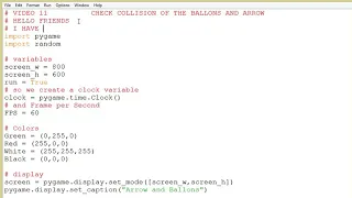 11 collision detection in pygame